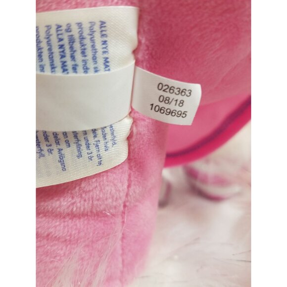 Build A Bear Pink Unicorn Pony Plush Candy Cane Swirl 2018 BAB Peppermint - Picture 6 of 11